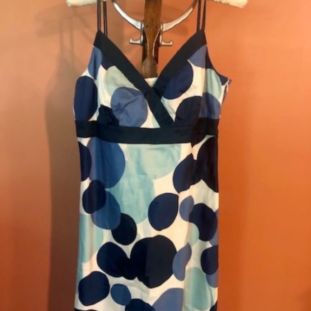 Ann Taylor Cool Retro Pattern Dress